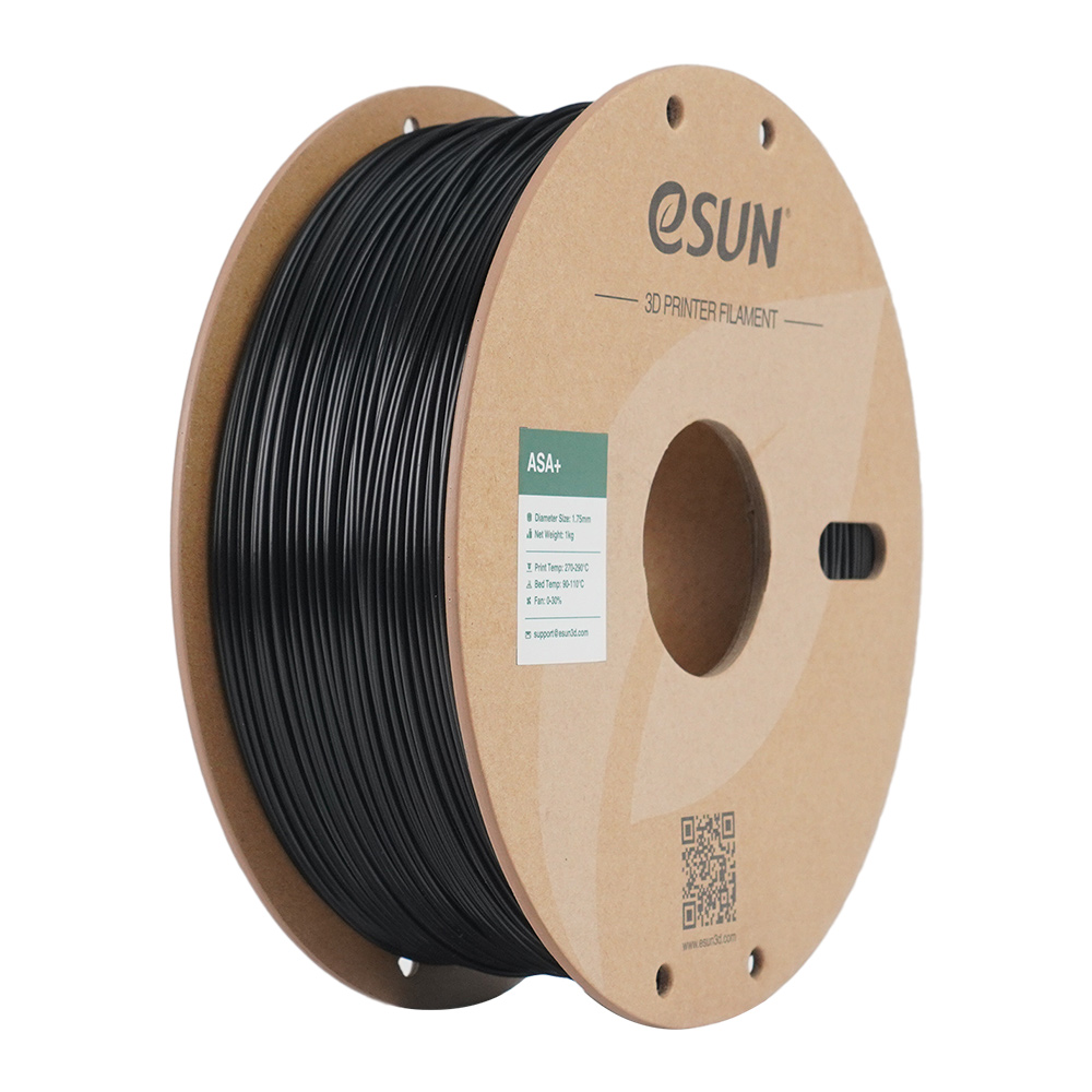 eSUN ASA+ Filament 1.75mm 1000g Black Czarny