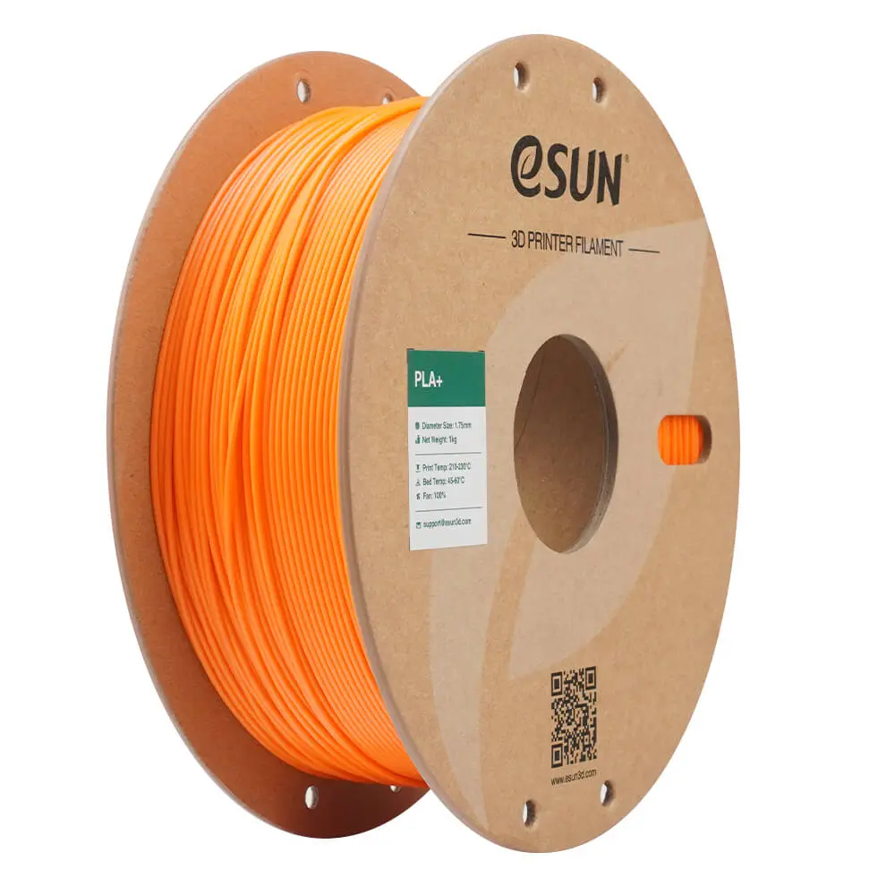 eSun PLA+ Filament pomarańczowy 1.75mm 1kg papierowa szpula Coral Orange