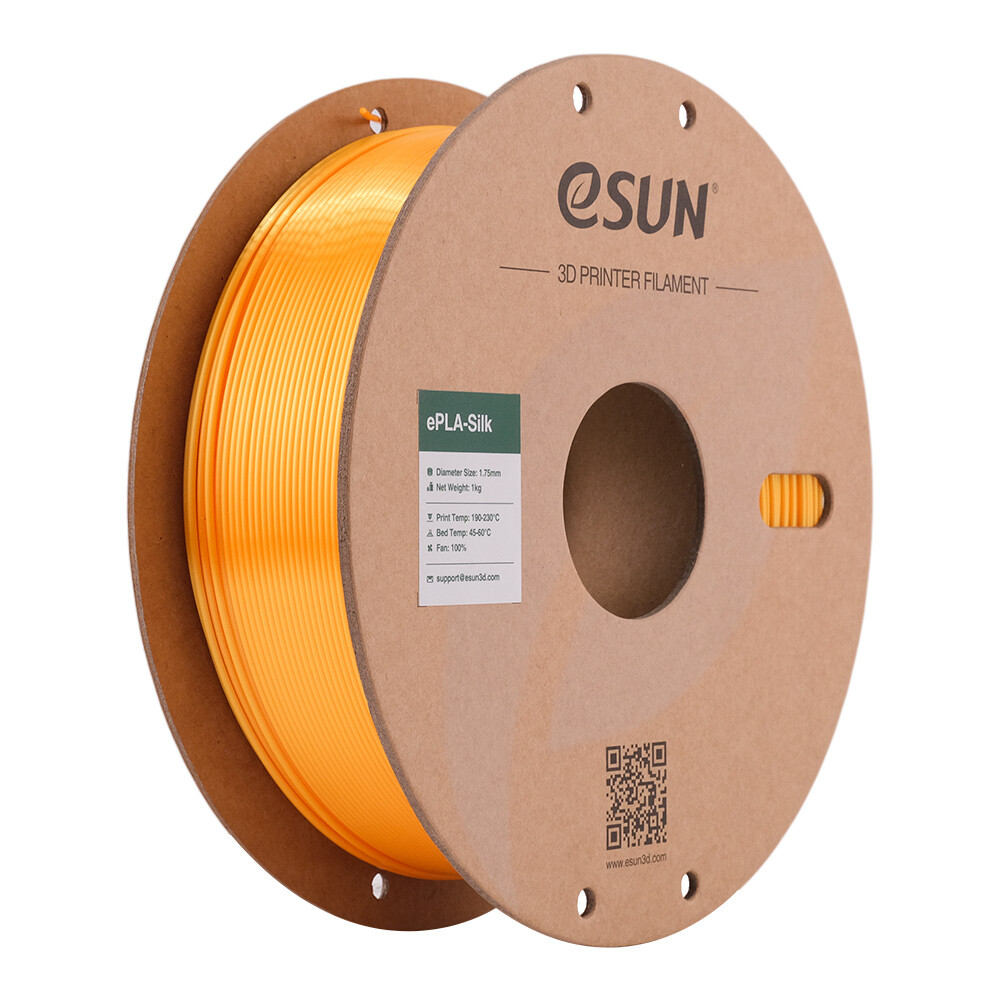 eSUN PLA-Silk Filament 1.75mm 1000g Dark Yellow Żółty
