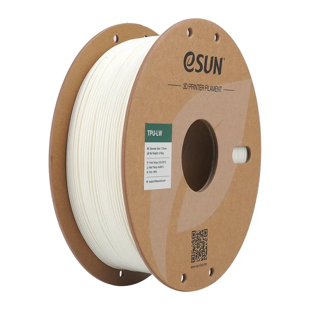 eSUN TPU-LW Filament 1.75mm 750g White Biały