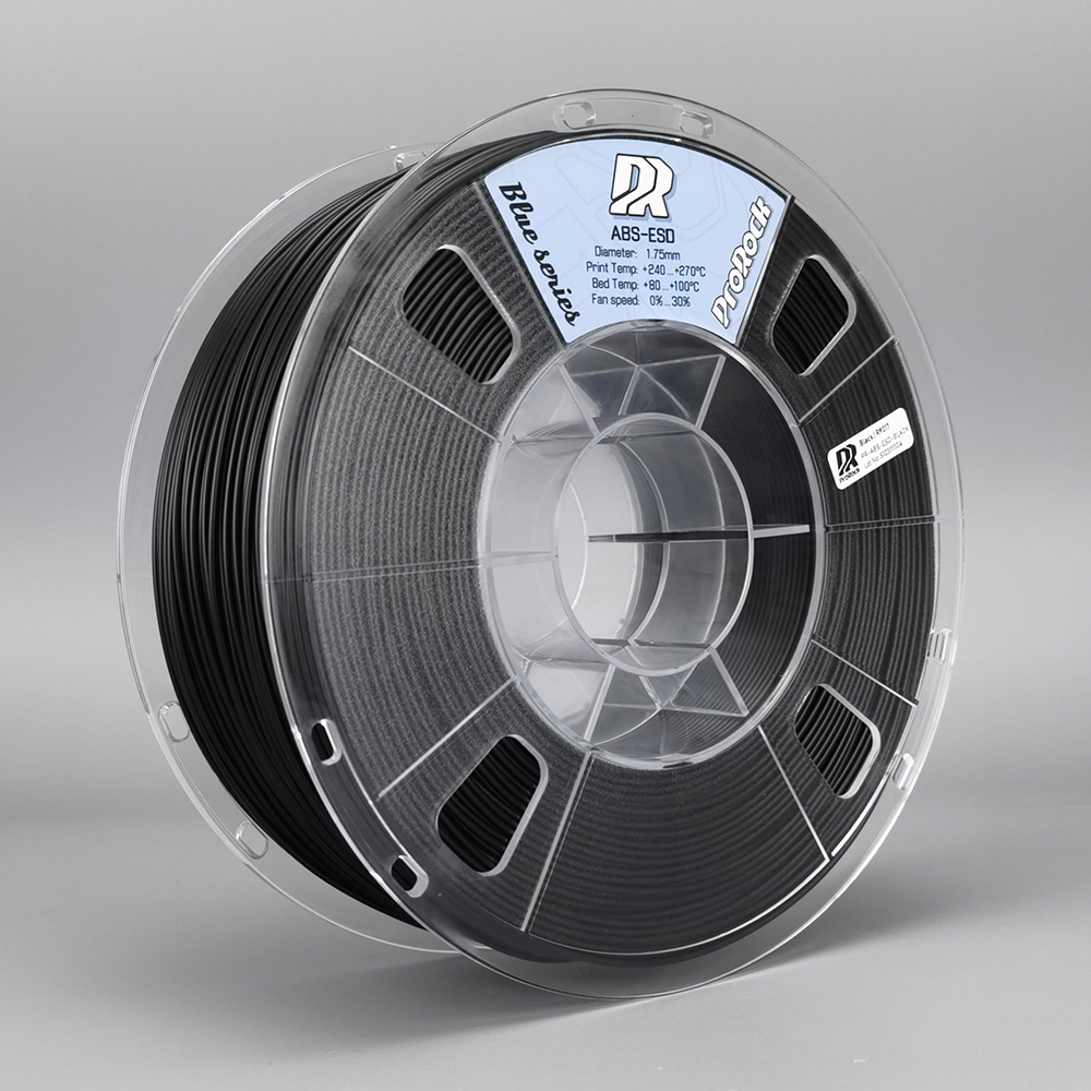 ProRock filament ABS-ESD czarny 1.75mm 1000g