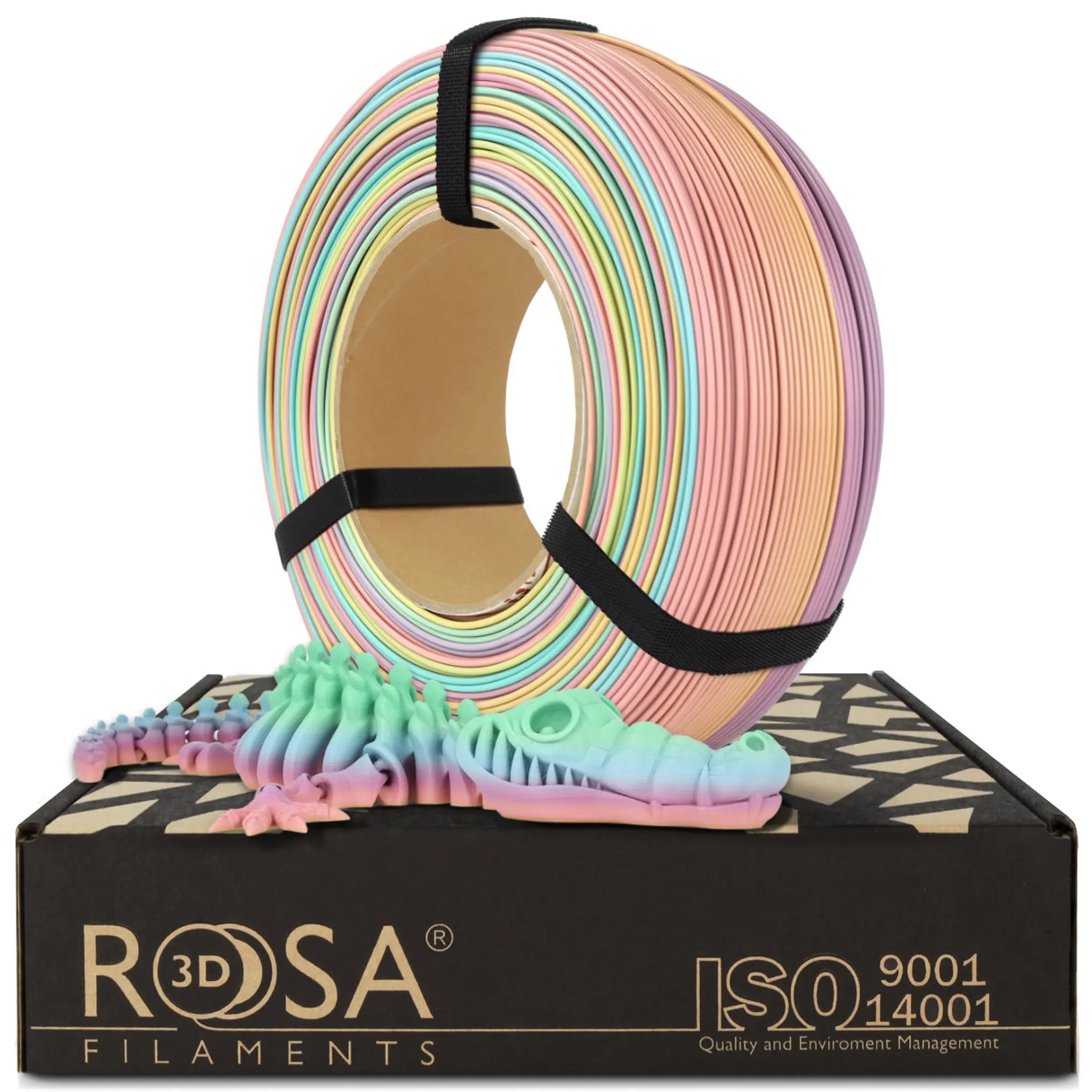 FILAMENT 3D ReFill PLA Rainbow Pastel 1,75mm 1kg
