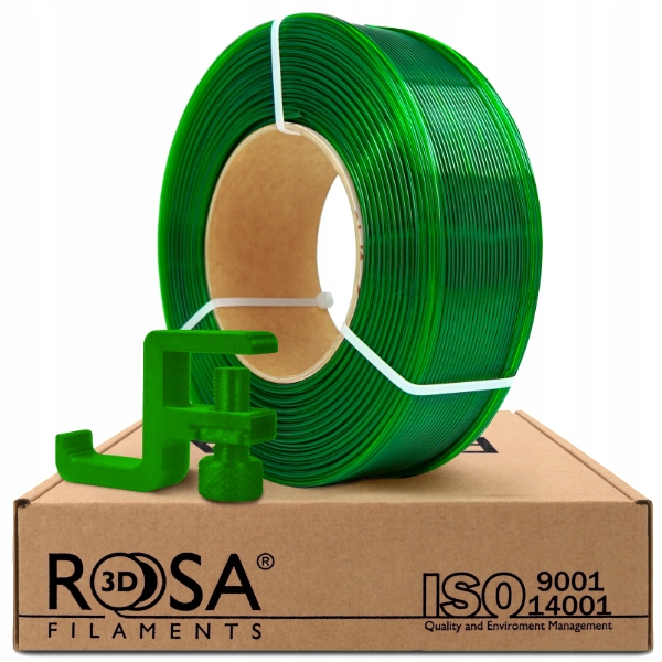 FILAMENT 3D ReFill PCTG Green Transparent 1,75mm 1 kg