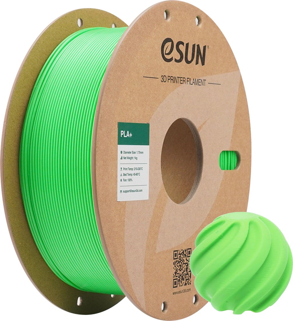 eSUN PLA+ Filament 1.75mm 1000g RGB Green Zielony