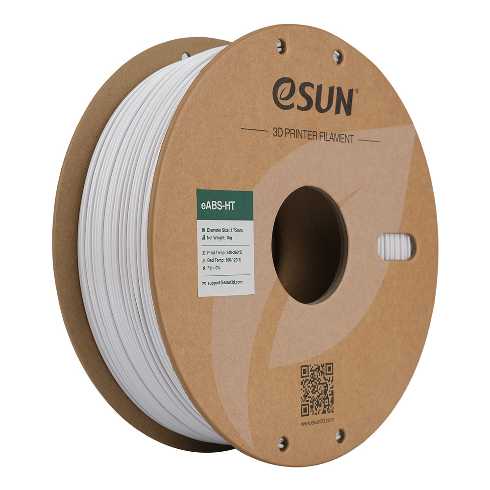 Filament eSUN ABS-HT Zimny Biały