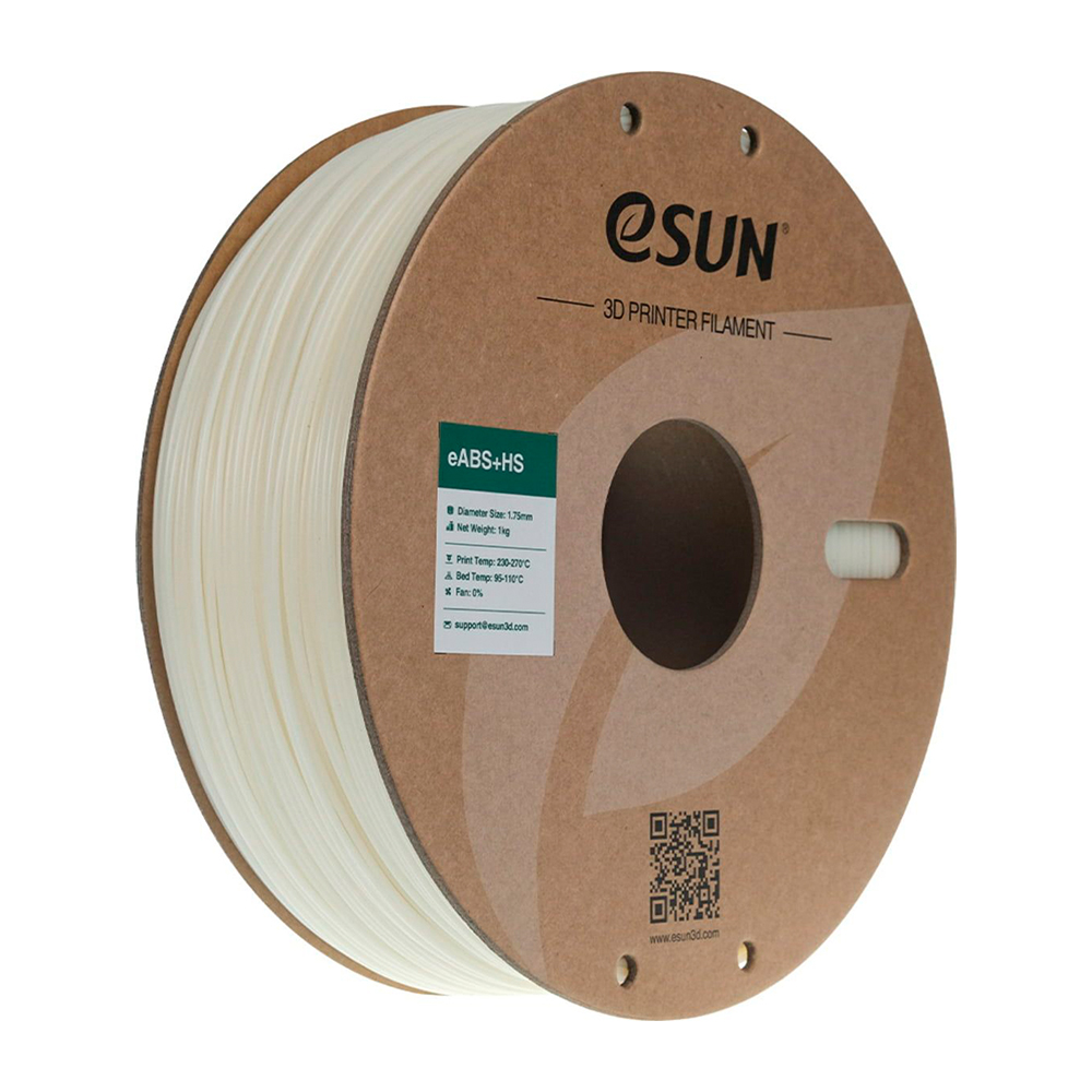 eSUN ABS+HS Filament 1.75mm 1000g Natural Naturalny