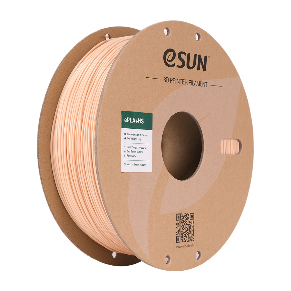 eSUN PLA+HS Filament beżowy 1.75mm 1000g papierowa szpula