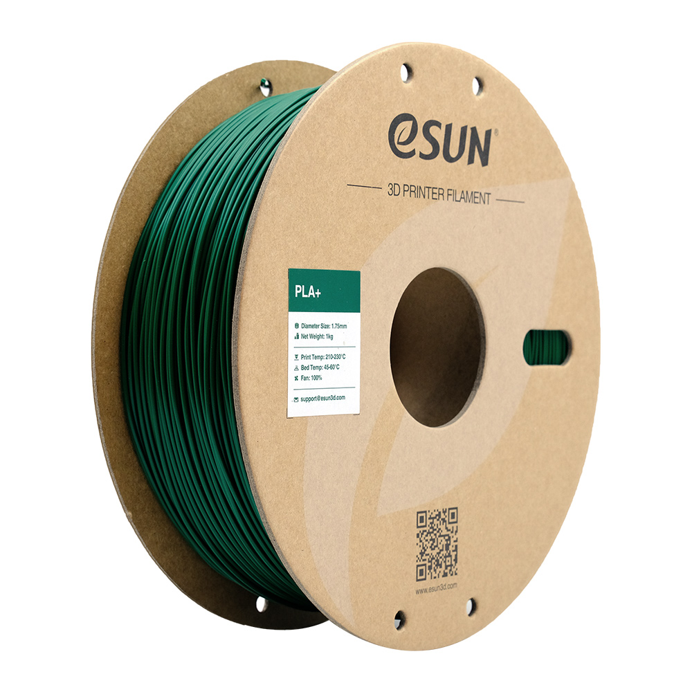 eSUN PLA+ Filament 1.75mm 1000g Pine Green Zielony