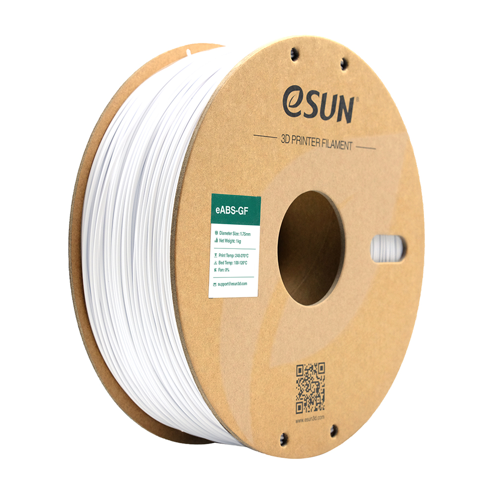 eSUN ABS-GF Filament Zimny Biały 1.75mm 1000g