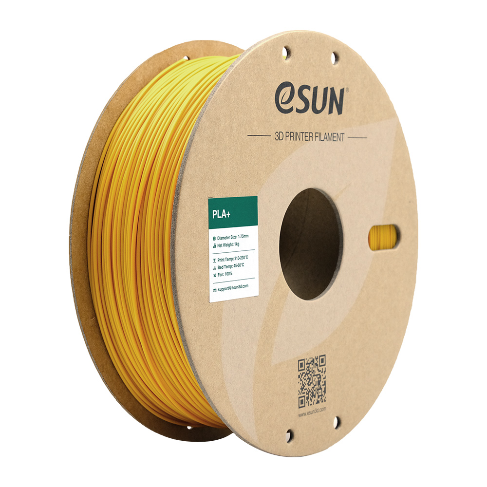 eSUN PLA+ Filament żółty 1.75mm 1000g papierowa szpula