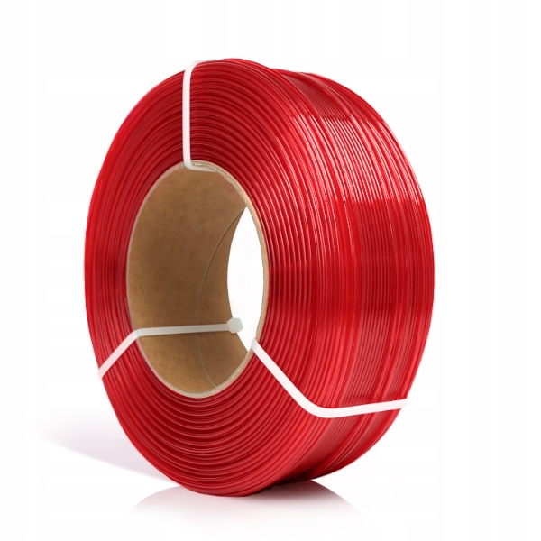 FILAMENT 3D ReFill PET-G Standard HS 1,75mm Red Tr. 1kg
