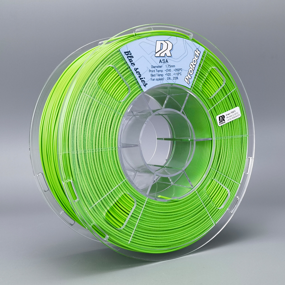 ProRock ASA Filament 1.75mm 1000g Green Zielony