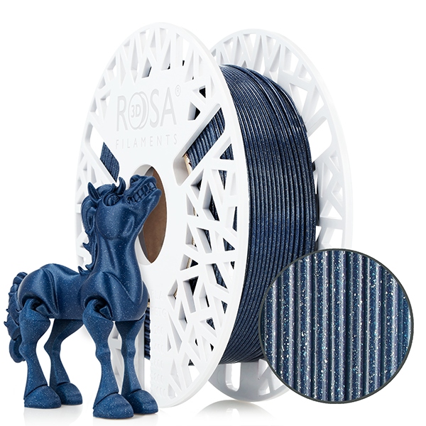 FILAMENT 3D PLA GALAXY Navy Blue 1,75mm 0,5kg