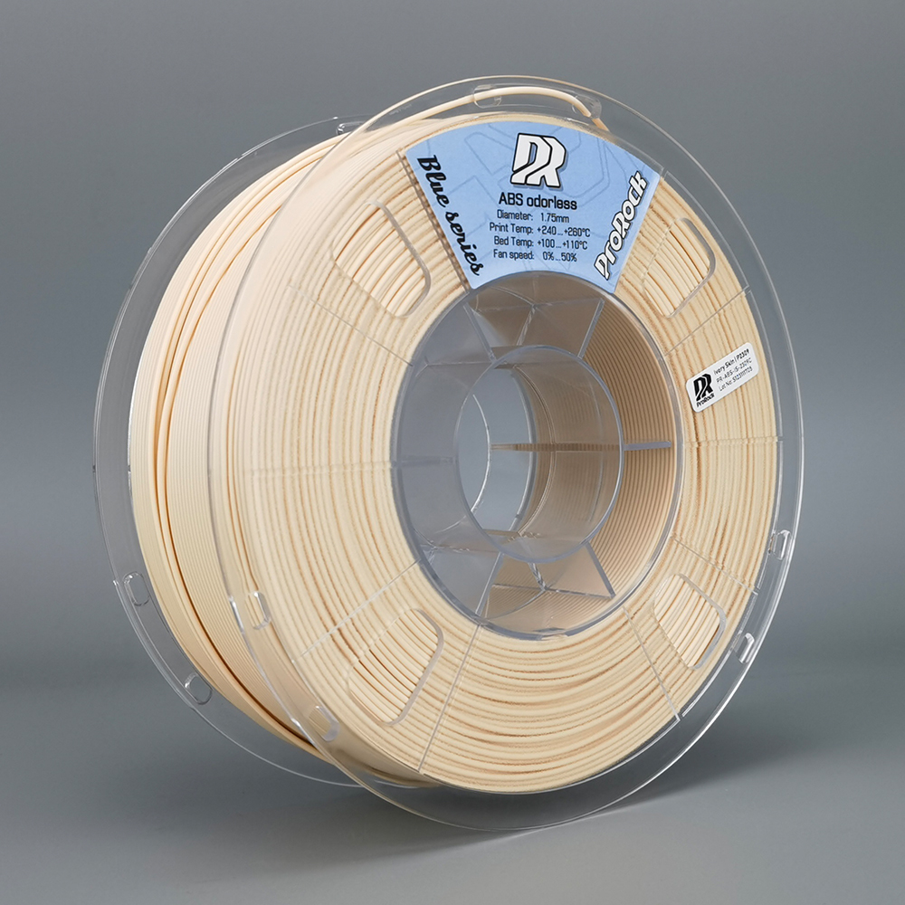 ProRock ABS Odorless Filament 1.75mm 1000g Ivory Skin Beige Beżowy