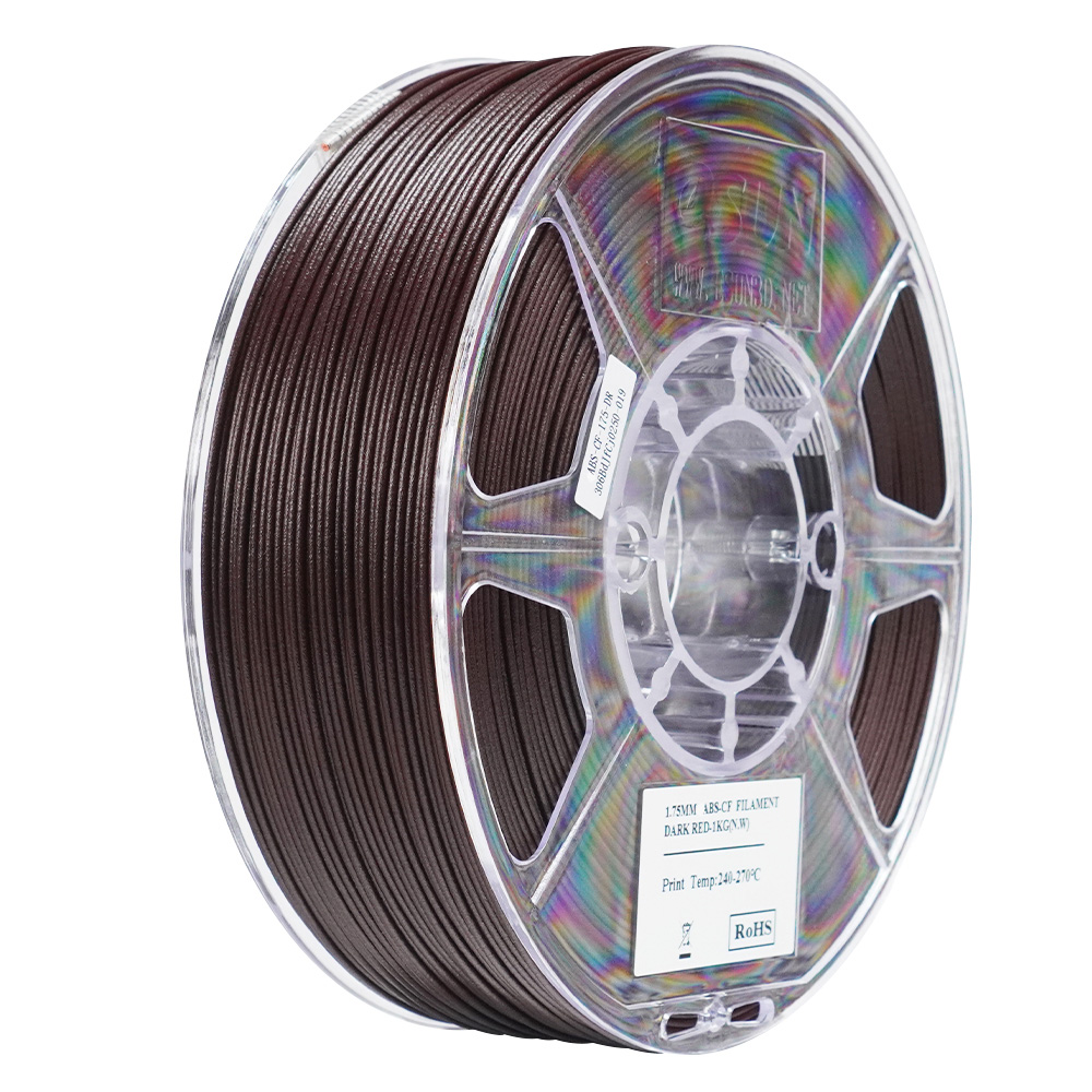 eSUN ABS-CF Filament ciemnoczerwony 1.75mm 1000g