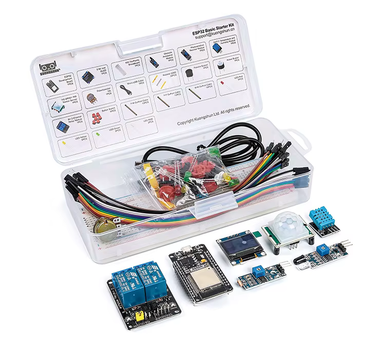 ProRock ESP32 Basic Starter Kit WiFi IoT Development Board Learning Kit