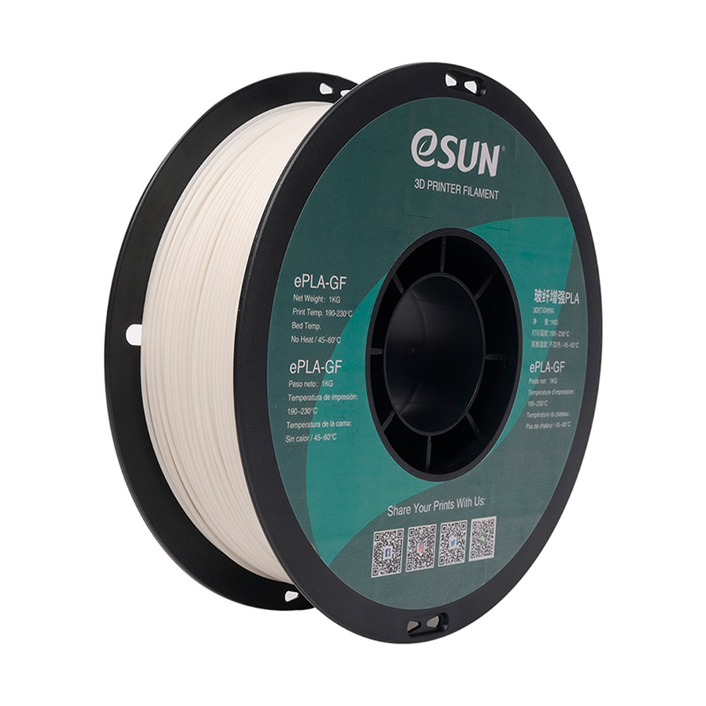 eSUN PLA-GF Filament 1.75mm 1000g Natural Naturalny