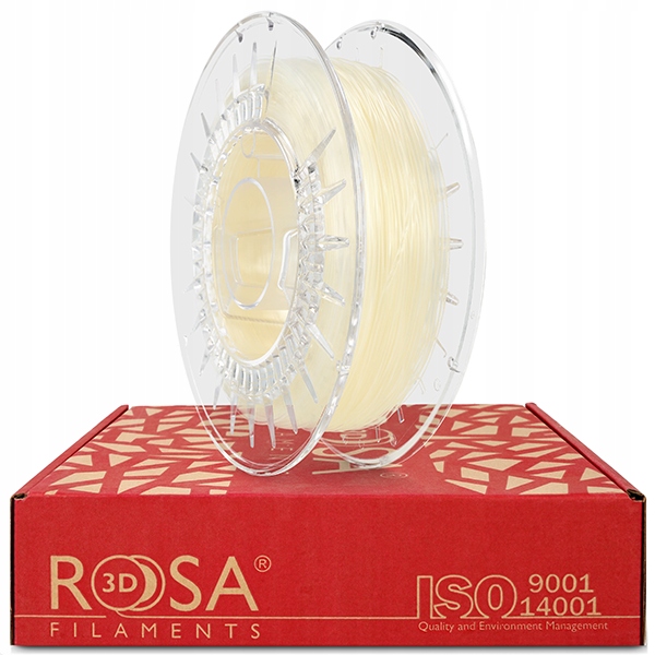FILAMENT 3D ROSA-Flex 96A Transparent 1,75mm 0,5kg