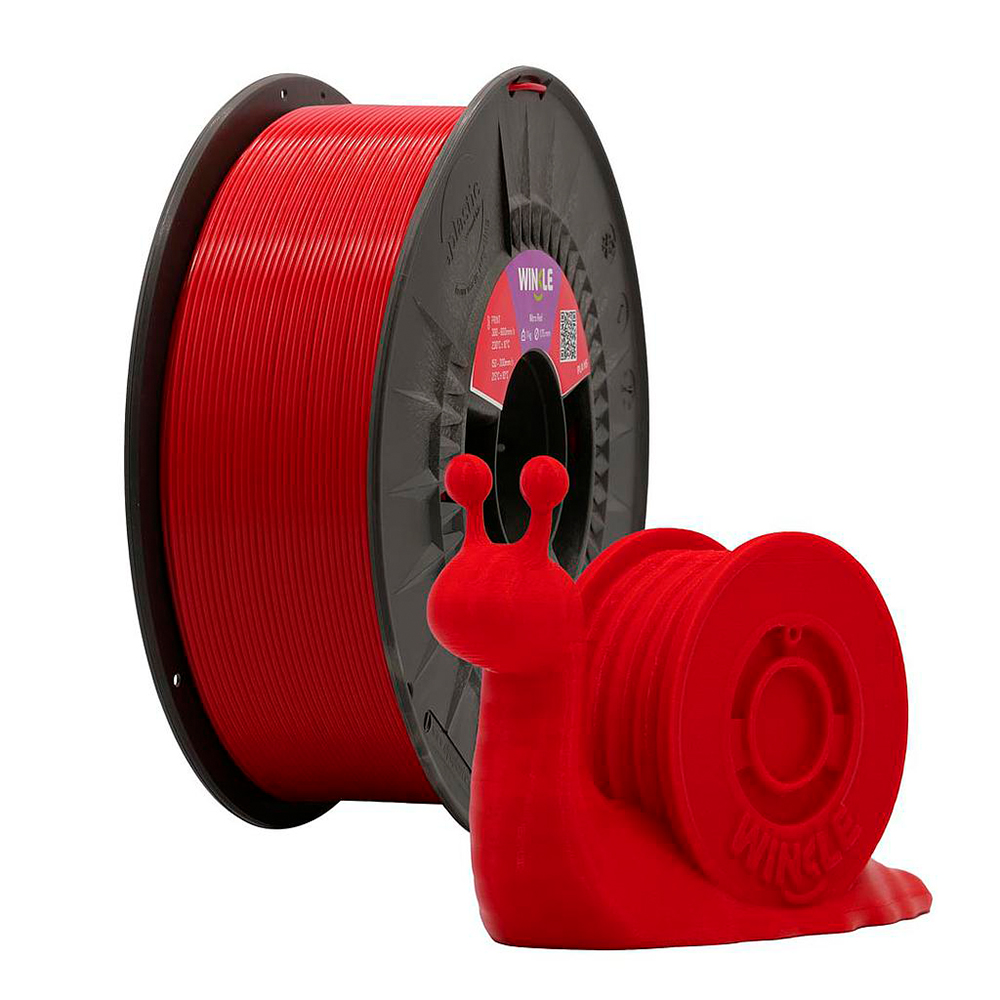 WINKLE PLA-HS Filament 1.75mm 1000g Nitro Red czerwony