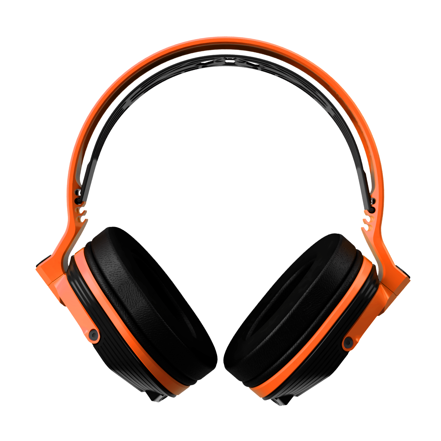 ProRock DIY 3D printed Premium Audio Headphones Set Orange