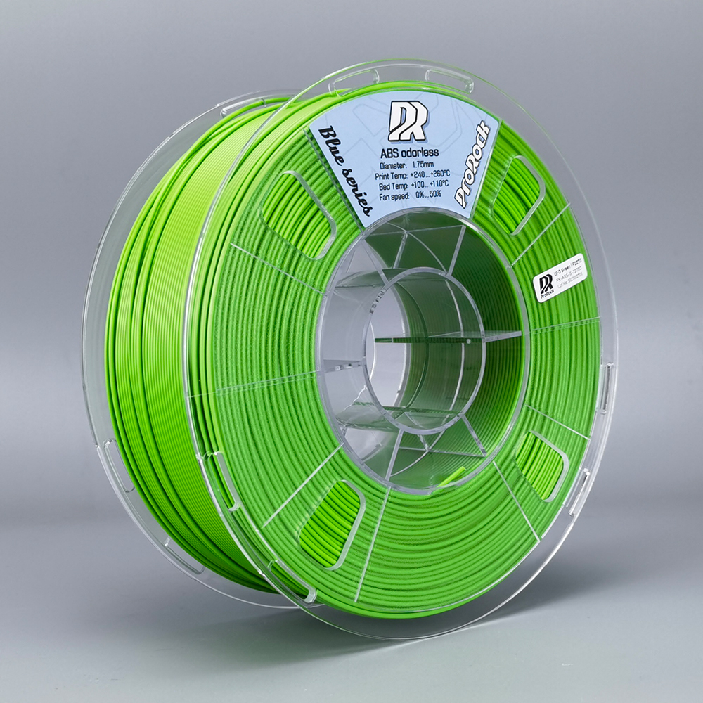 ProRock ABS Odorless Filament 1.75mm 1000g Green Zielony