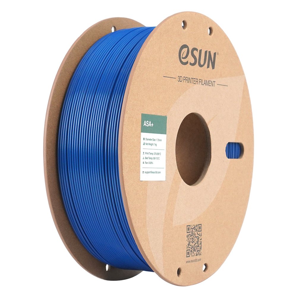 eSUN ASA+ Filament niebieski 1.75mm 1000g papierowa szpula