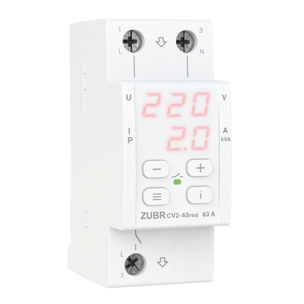 ZUBR wielofunkcyjny przekaźnik napięciowy CV2-63