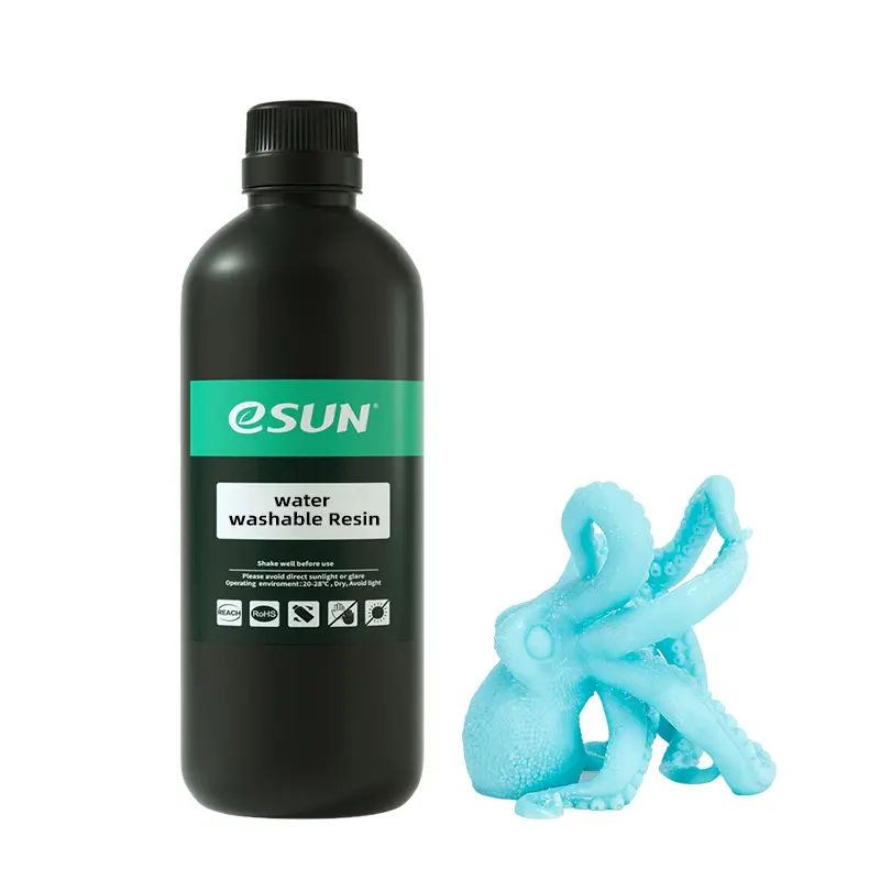eSun żywica Water Washable Resin niebieska sky bkue 500g