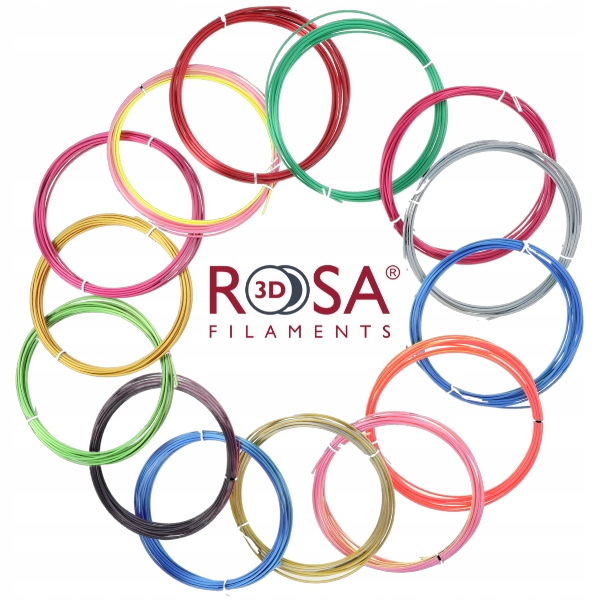 PEN PACK PLA DUAL COLOURS 14szt. x 5m