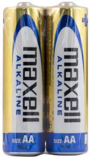 Maxell Baterie alkaliczne LR6 AA 2 szt opakowanie foliowe