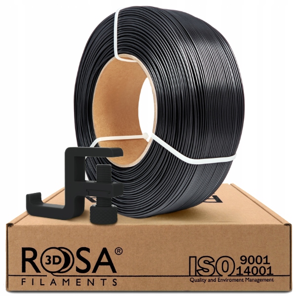 FILAMENT 3D ReFill PCTG Black 1,75mm 1kg