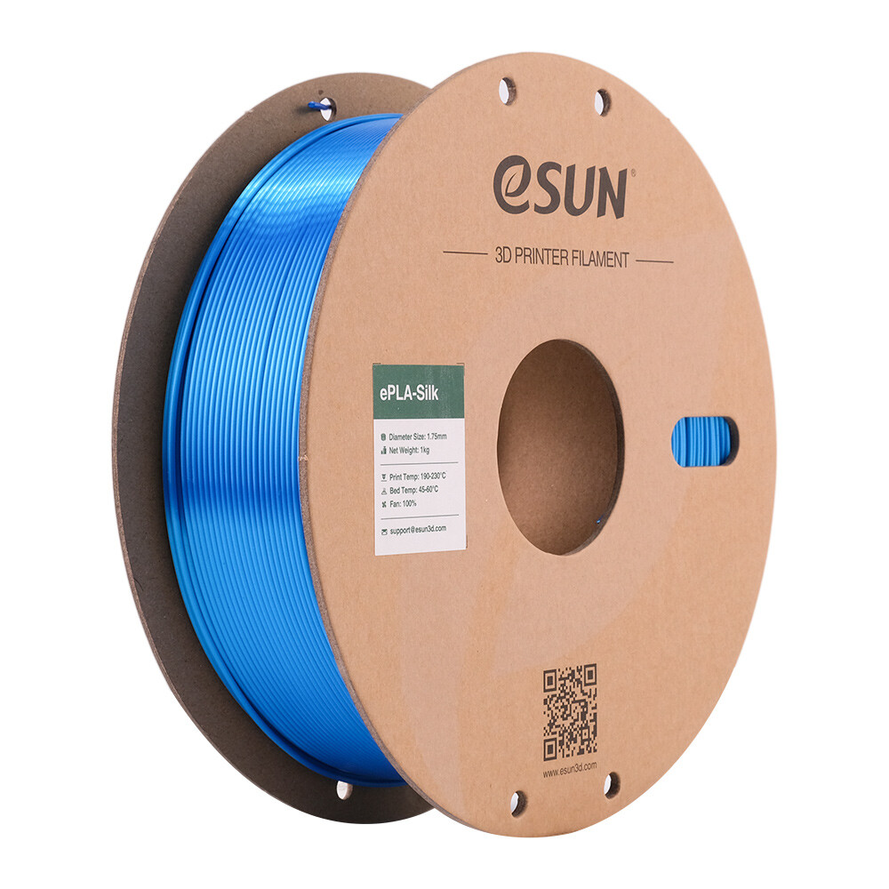 eSUN PLA-Silk Filament 1.75mm 1000g Cyan Niebieski
