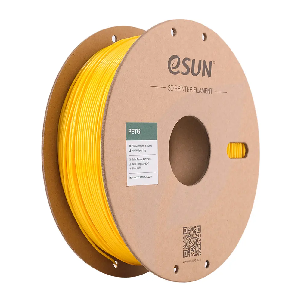 eSUN PETG Filament 1.75mm 1000g Jednolity Yellow Żółty