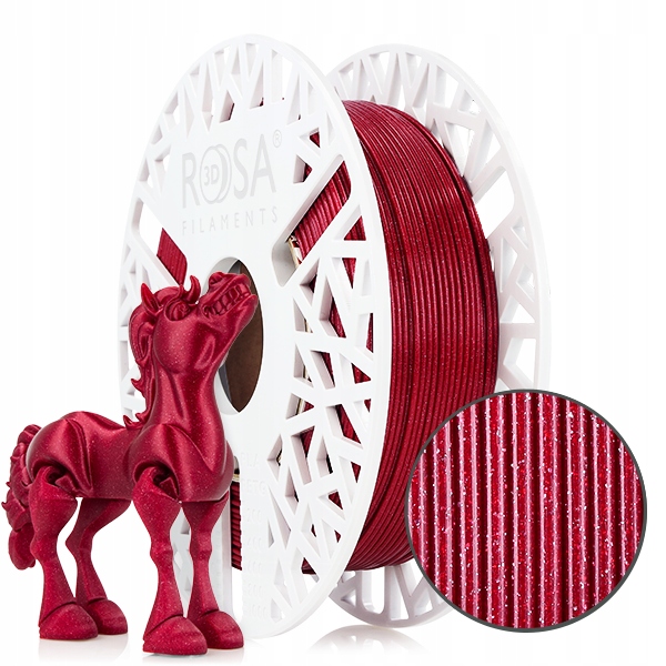 FILAMENT 3D PLA GALAXY Red Wine 1,75mm 0,5kg