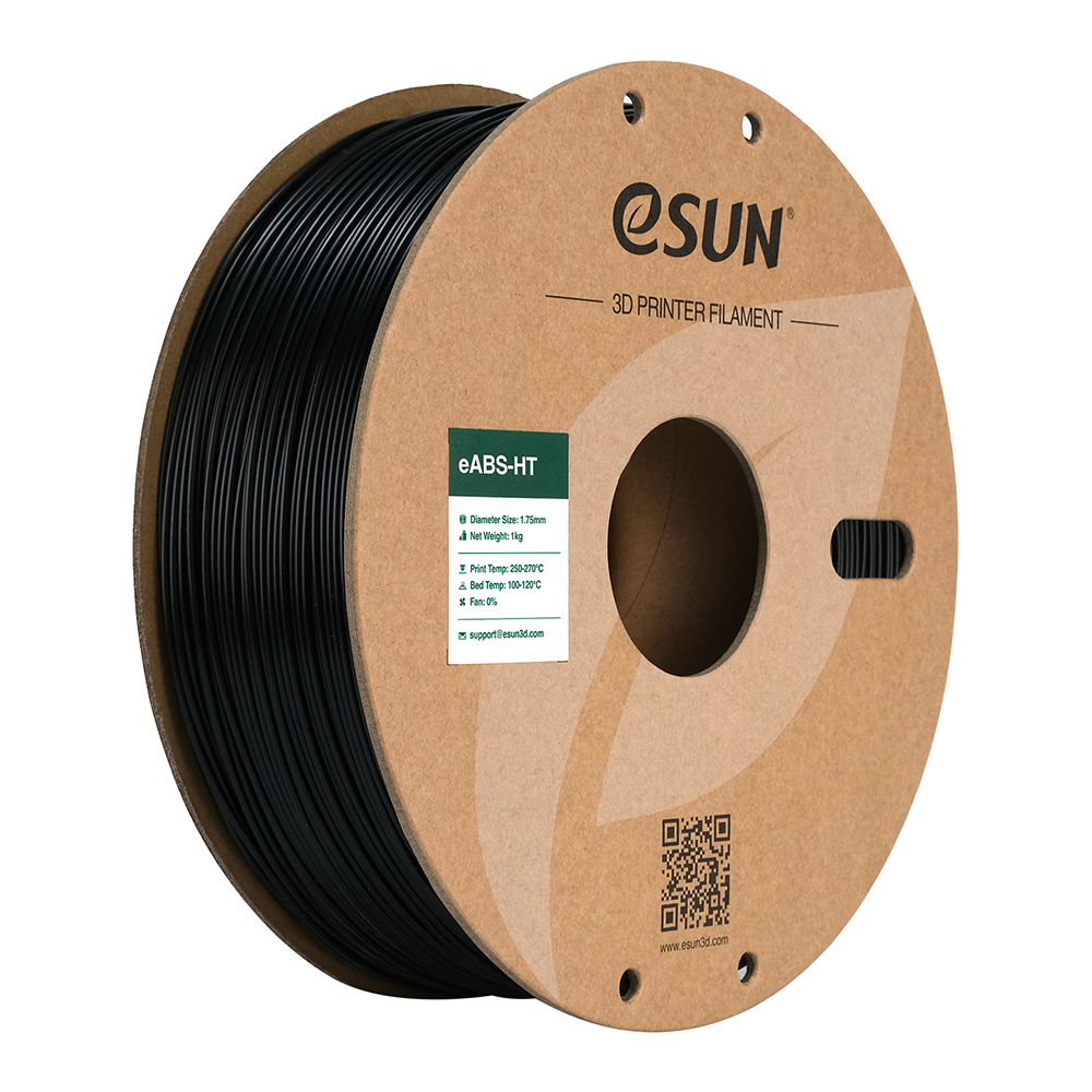 eSUN ABS-HT Filament 1.75mm 1000g Czarny