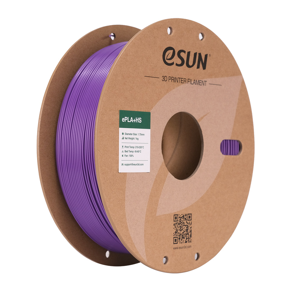 eSUN PLA+HS Filament 1.75mm 1000g Purple Fioletowy