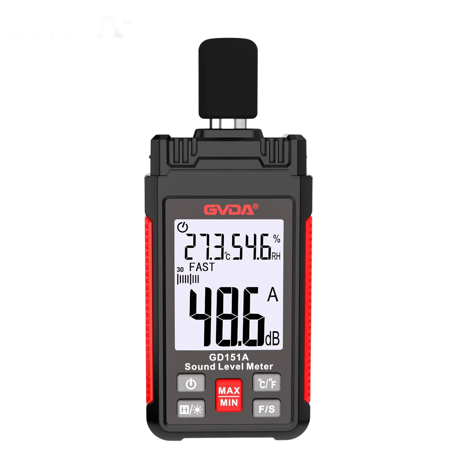GVDA GD151B Mierniki poziomu dźwięku głośności hałasu sonometr