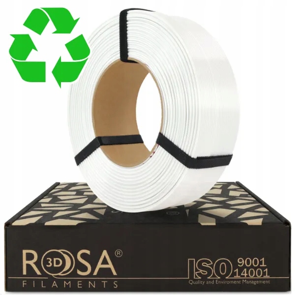 FILAMENT 3D ReFill R-PET-G Impact 1,75mm White 1kg
