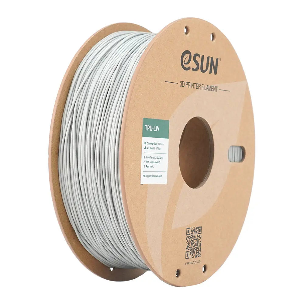 eSUN TPU-LW Filament szary 1.75mm 750g papierowa szpula