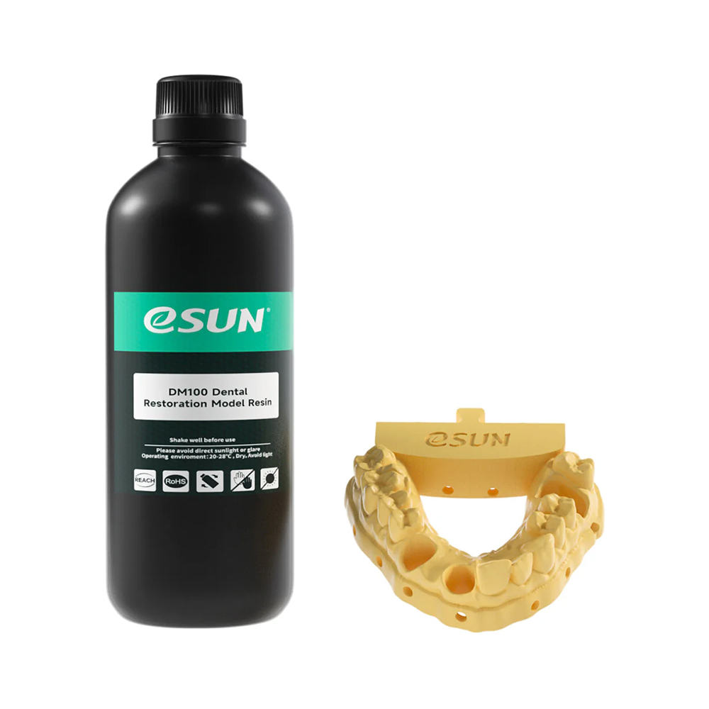 eSun Dental Żywica LCD DM100 dentystyczna żółta pomarańczowa 1kg