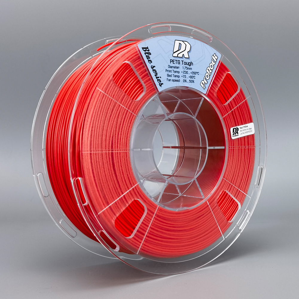 ProRock PETG-Tough Filament 1.75mm 1000g Red Czerwony