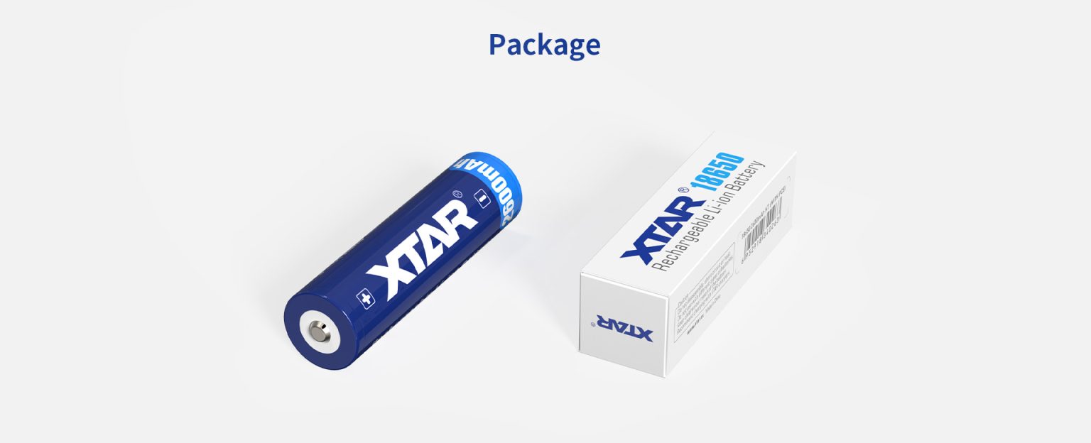 XTAR bateria 18650 2600mAh 3.6V litowo-jonowa z zabezpieczeniem