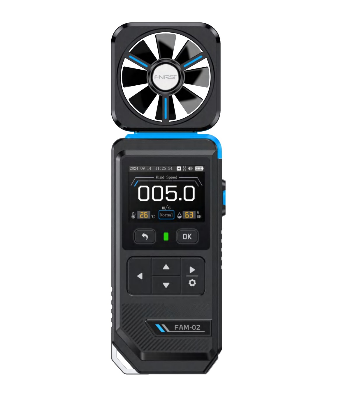 FNIRSI FAM-02 anemometr