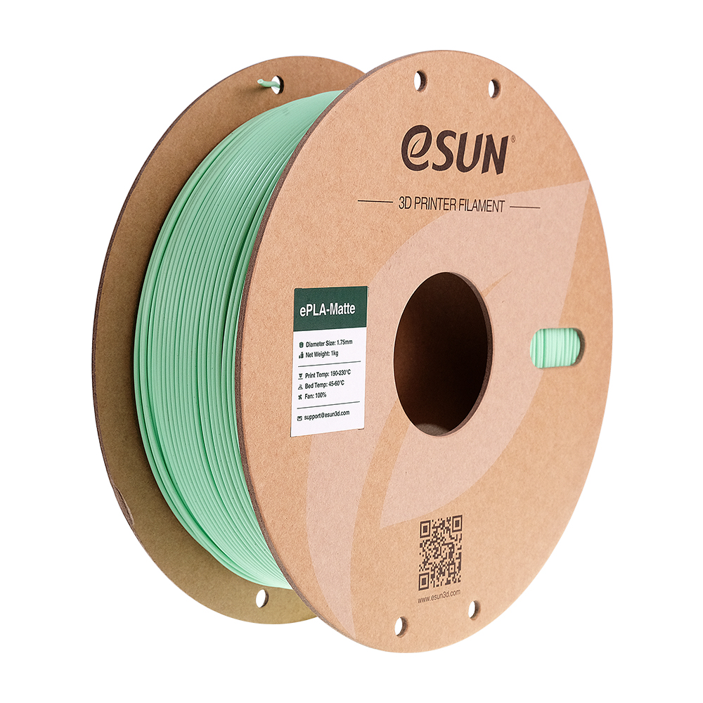 eSUN PLA-Matte Filament 1,75mm 1000g miętowy zielony