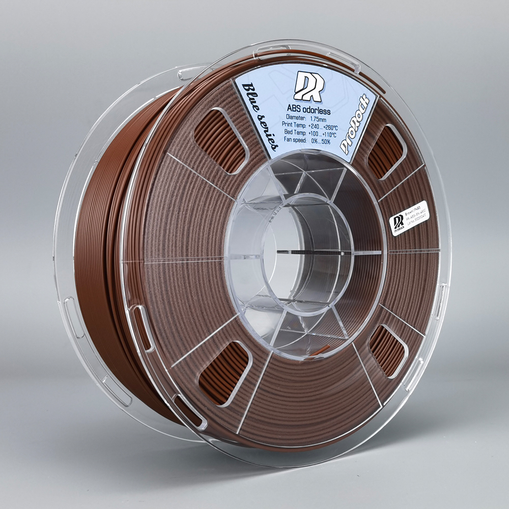 ProRock ABS Odorless Filament 1.75mm 1000g Brown Brązowy