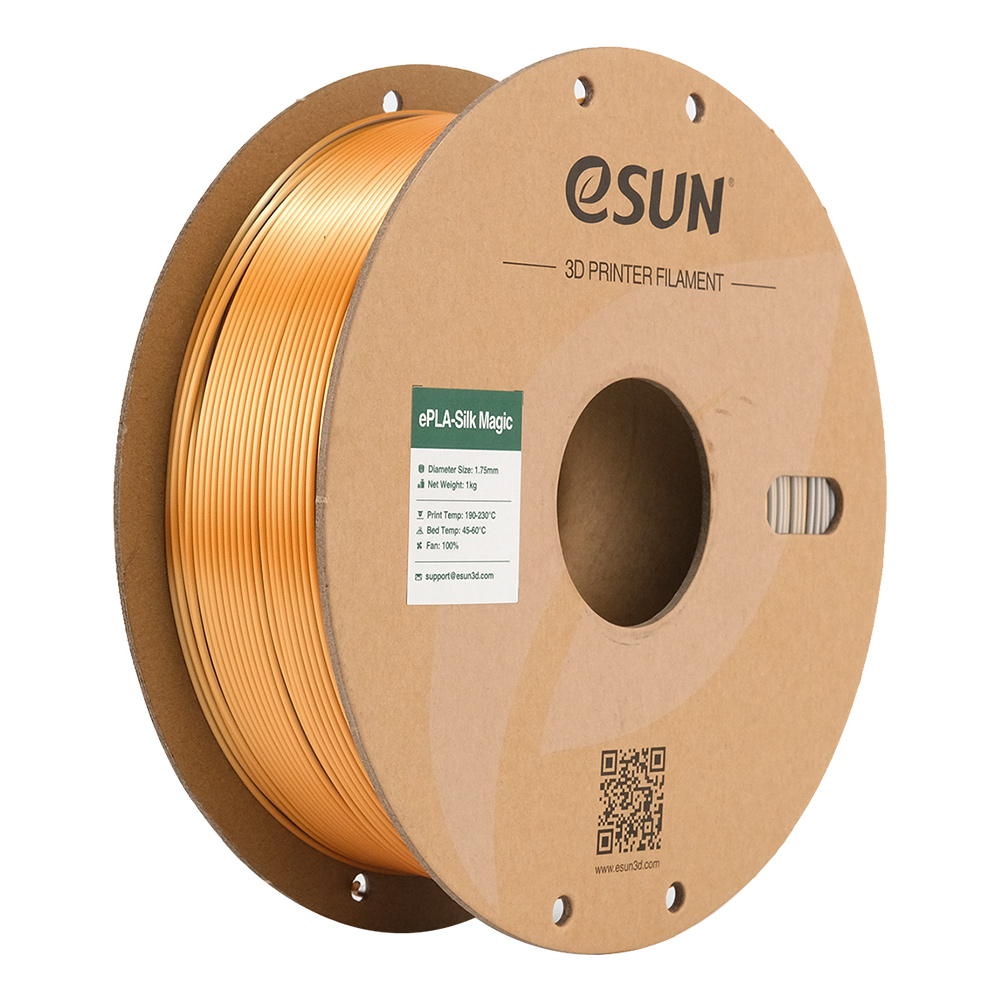 eSUN PLA-Silk Magic Filament 1.75mm 1000g Gold-Silver Złoto-Srebrny