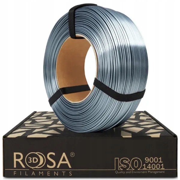 FILAMENT 3D ReFill PLA-Silk Steel 1,75mm 1kg