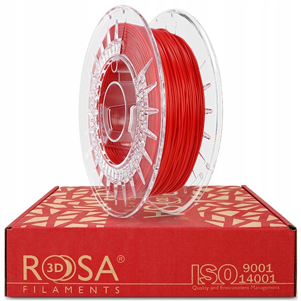 FILAMENT 3D ROSA-Flex 85A Red 1,75mm 0,5kg