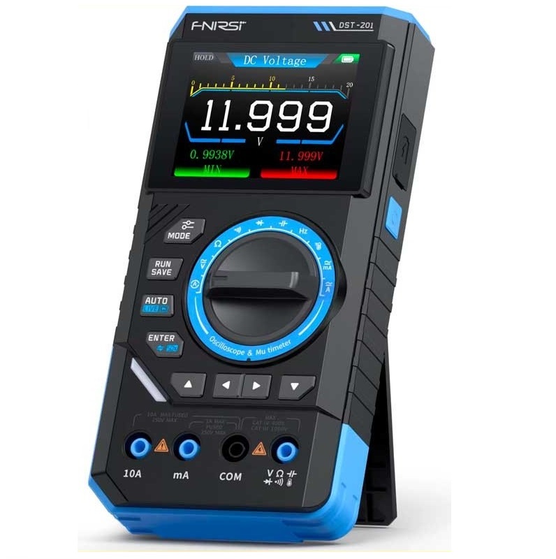 FNIRSI DST-201 przenośny oscyloskop cyfrowy z multimetrem cyfrowym generator sygnałów