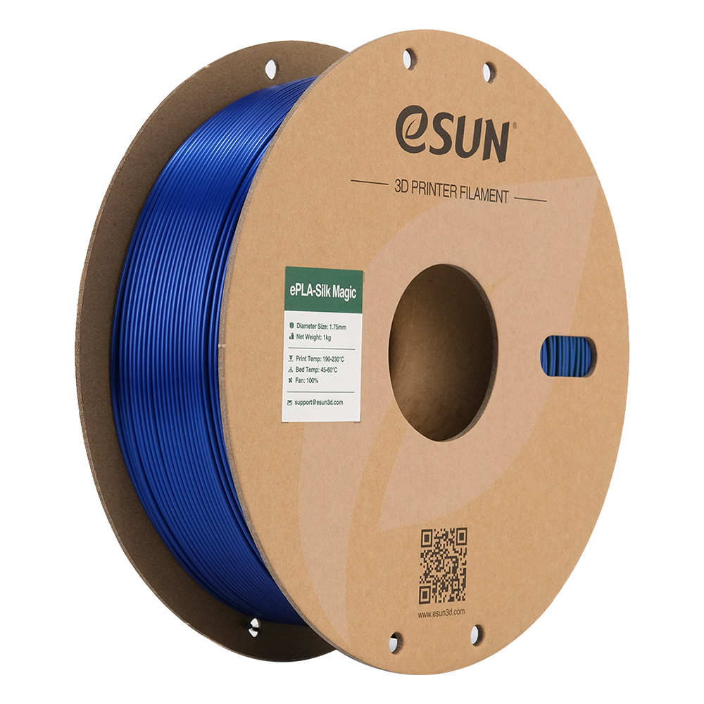 eSUN PLA-Silk Magic Filament 1.75mm 1000g Green-Blue Zielono-Niebieski